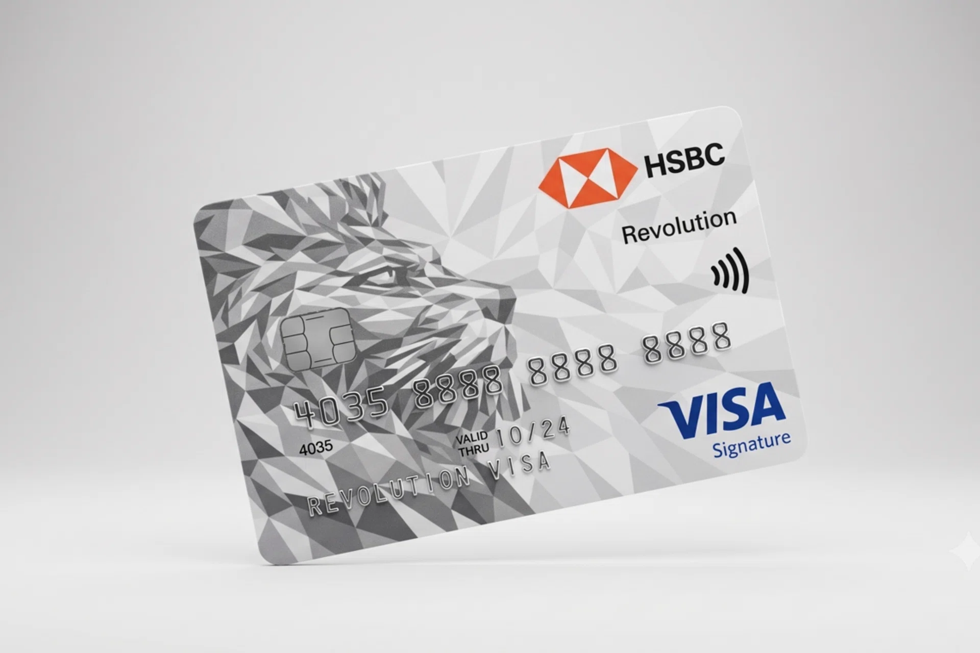 HSBC Revolution credit card Visa Signature
