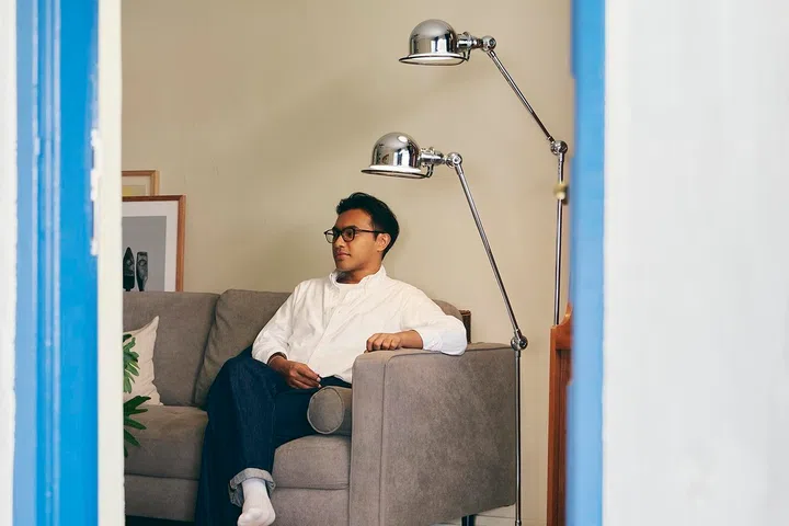 Herman’s home reflects his creative spirit, with spaces thoughtfully designed for drawing, reading and slowing down.
