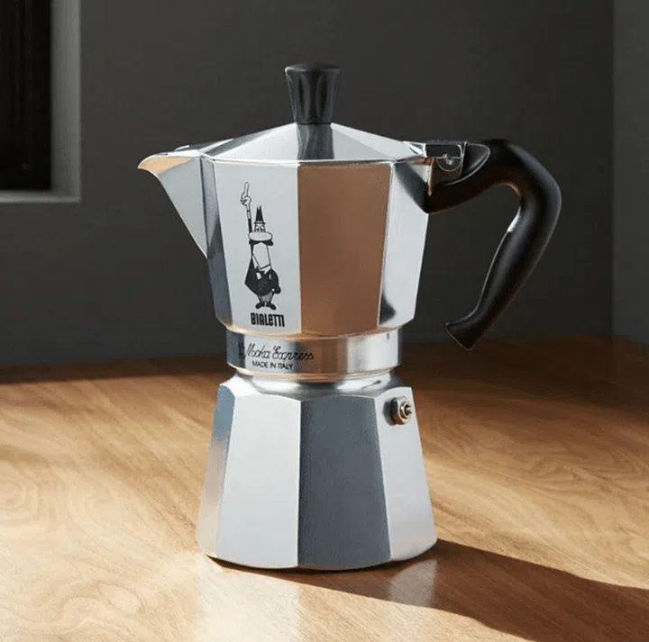 Bialetti Moka Aluminum 6-Cup Espresso Maker