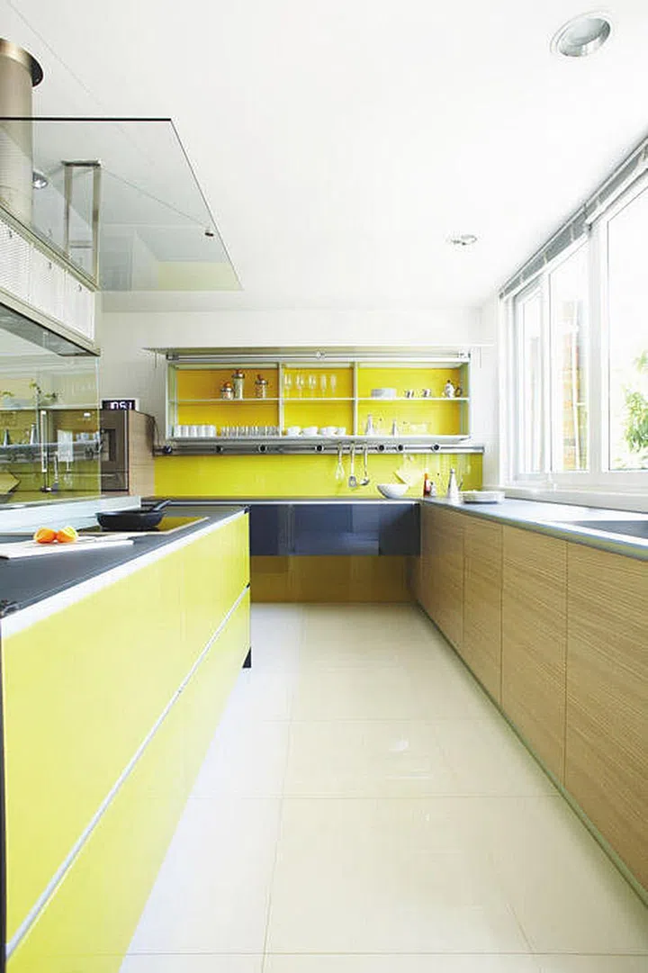 yellow home decor