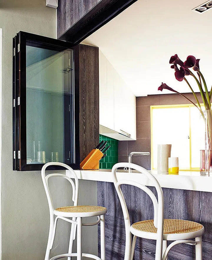 kitchen counter, bar counter, home, renovation, kitchen, windows