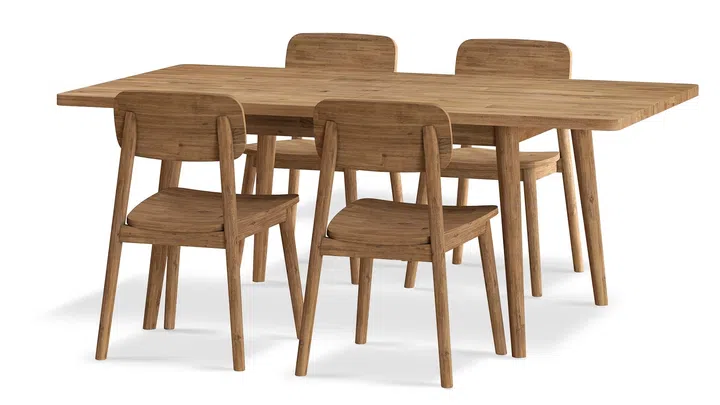 Seb Extendable Dining Set for 6-8, $2,139 from Castlery