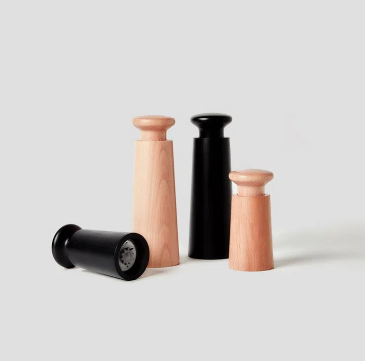 VG&P Salt & Pepper Mills by Ed Carpenter and Andre Klauser.