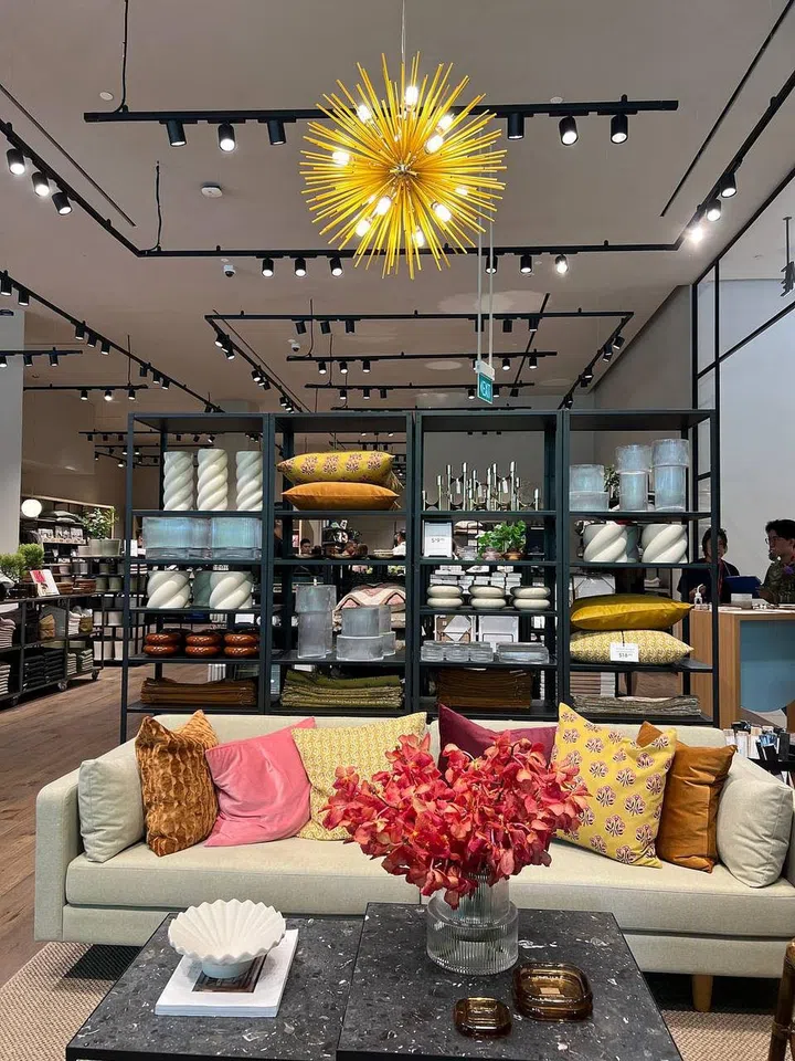 H&M Home showroom in Singapore