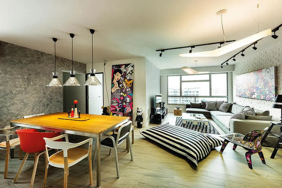 View of 5 tips to nail the industrial look - Home & Decor Singapore | Home ...