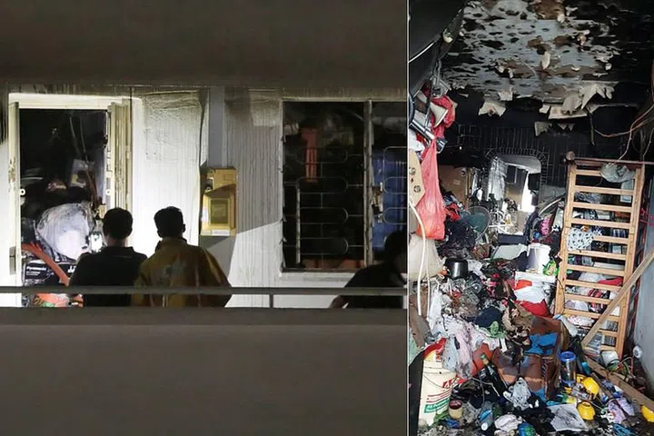 Mr Sim Buay Piak, a 59-year-old man died after a fire broke out in his 11th storey flat in Tampines on May 27, 2018.