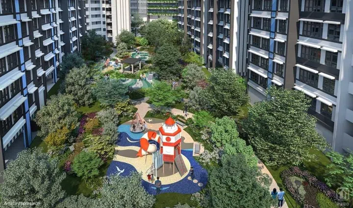 Artist's impression of Sembawang Beacon HDB BTO, launched in the July 2025 HDB BTO sales exercise.
