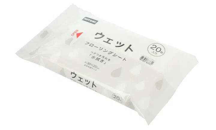 Nitori Flooring Wiper Wet Sheet, $1.40