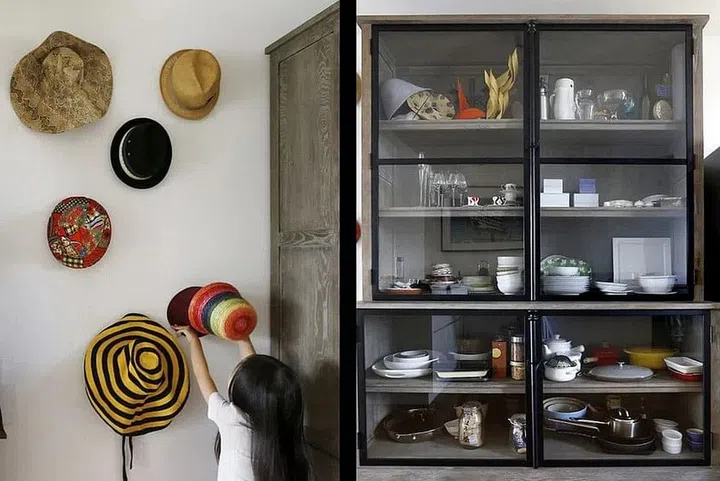 Art gallerist Lim Ju Lynn also collects hats and ceramics bought at car boot sales in the UK.