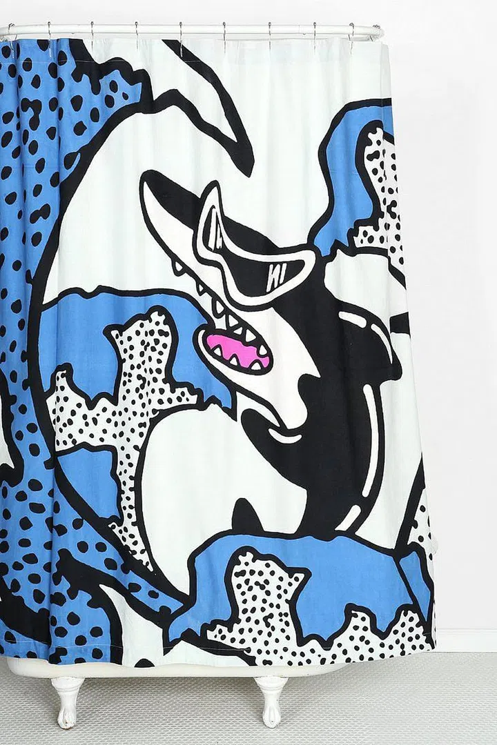 bathroom, shower curtains, decorative, home accessories,