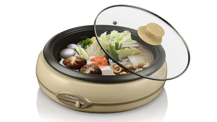 takahi, multi function, cooker, steamboat, grill