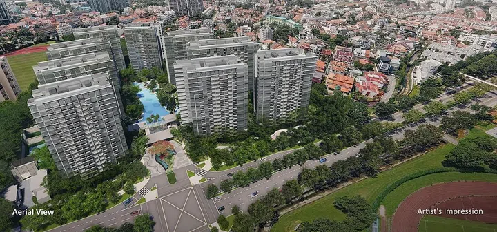 Florence Residences aerial view. Image from Florence Residences official website