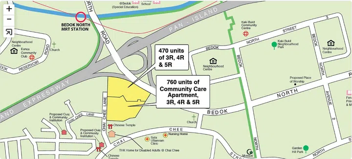HDB BTO Dec 2023 Chai Chee, Bedok. Image from HDB BTO Portal