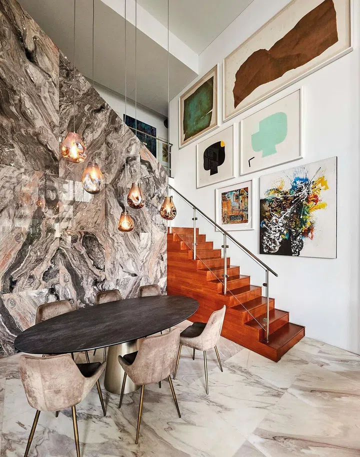 House Tour: A casual chic dual-key Somerset condo for a husband and wife working in finance (Photo by Veronica Tay, art direction Nonie Chen)