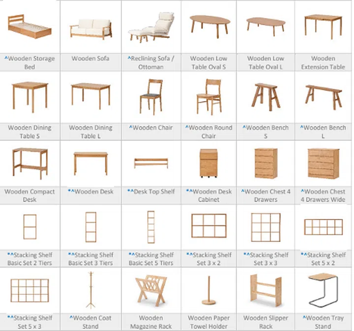 MUJI Launches New Furniture Collection Today - See all prices here!