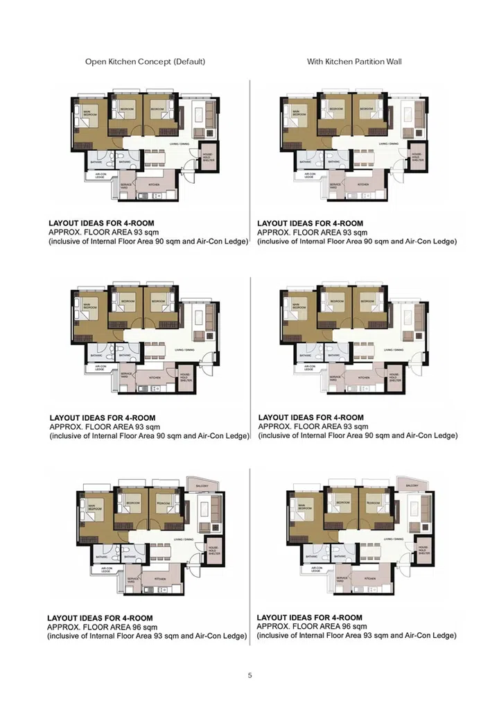 Layout of Punggol BayView