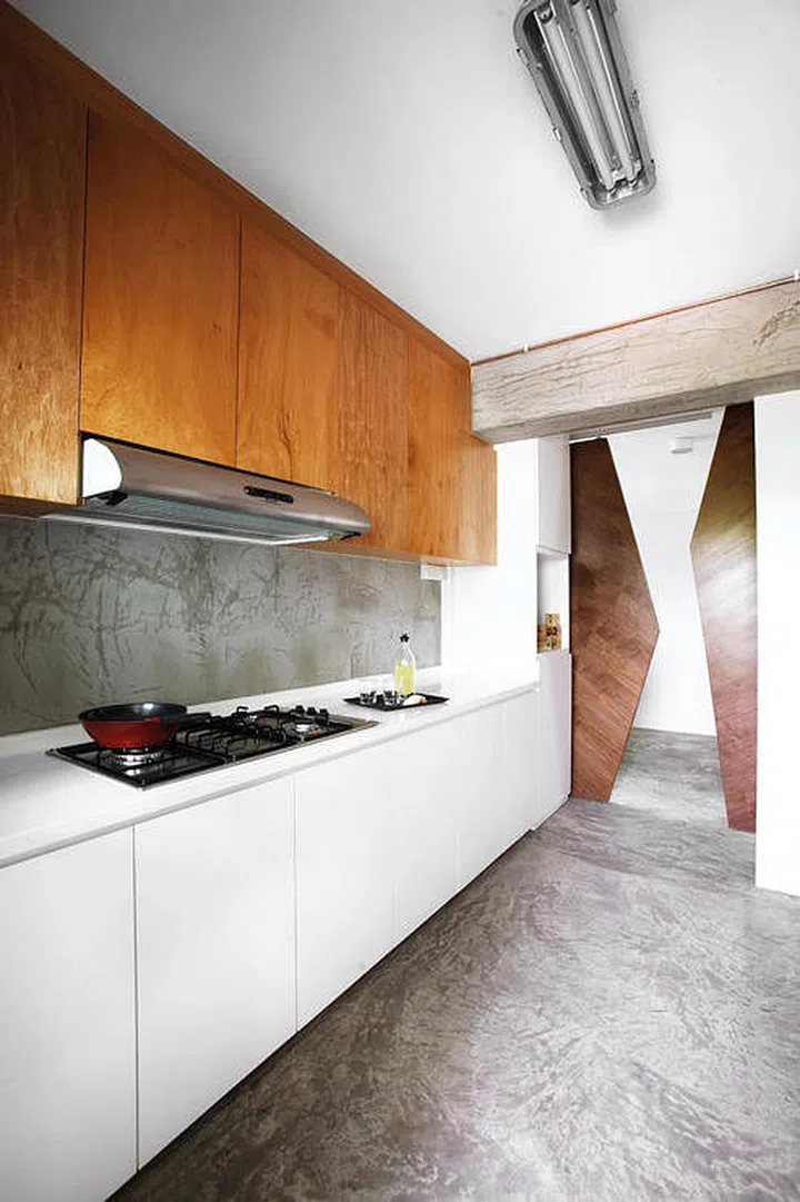 HDB flat kitchen design