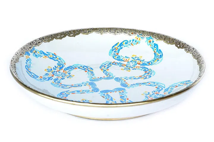 bower bird, ribbon platter, shopping online, singapore, tableware