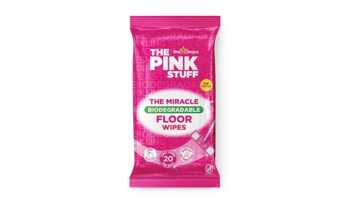 The Pink Stuff Miracle Floor Wipes, $12.90