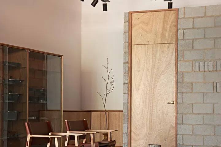 A 'Brick and Mortar Shop' designed by L Architects.