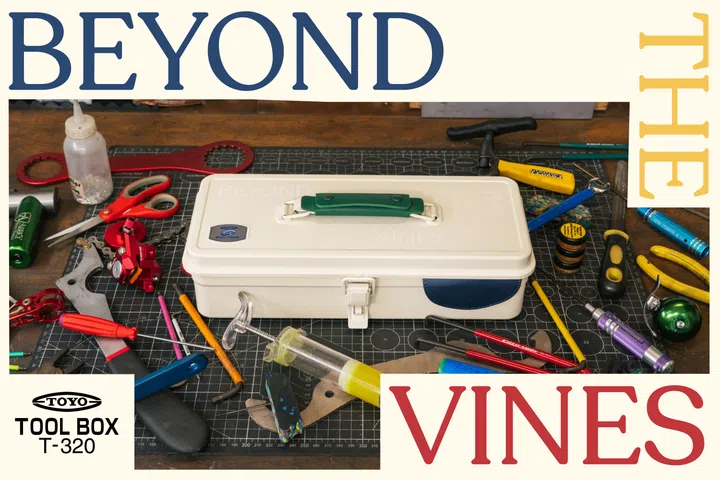 Beyond The Vines collaborates with Toyo Steel, the renowned Japanese manufacturer known for producing durable, seamless steel toolboxes since 1969, to reimagine the iconic T-320 Toolbox through the lens of thoughtful organisation.