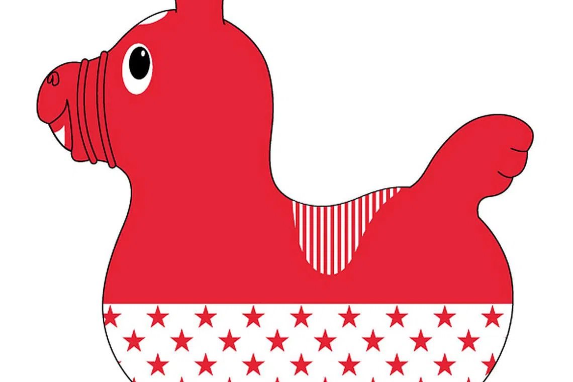 Iconic toy horse Rody now on exhibit — and with interesting designs ...