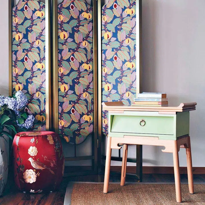 The Nonya
Table linen
collection, a
collaboration with
The Intan.