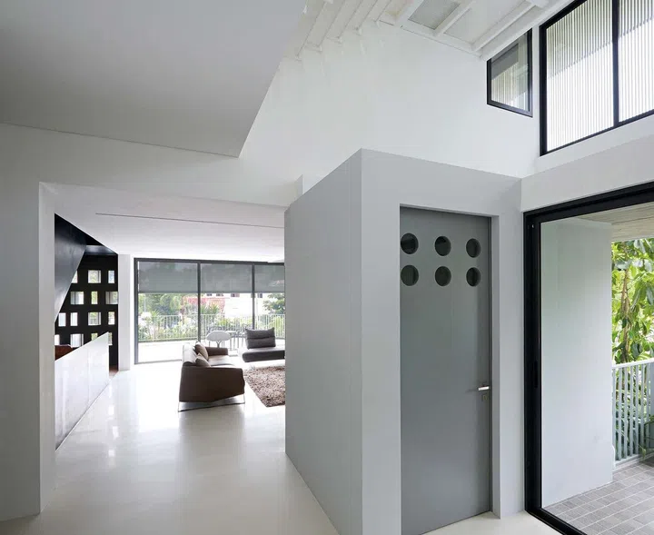 Circular motifs inject an element of fun and playfulness.