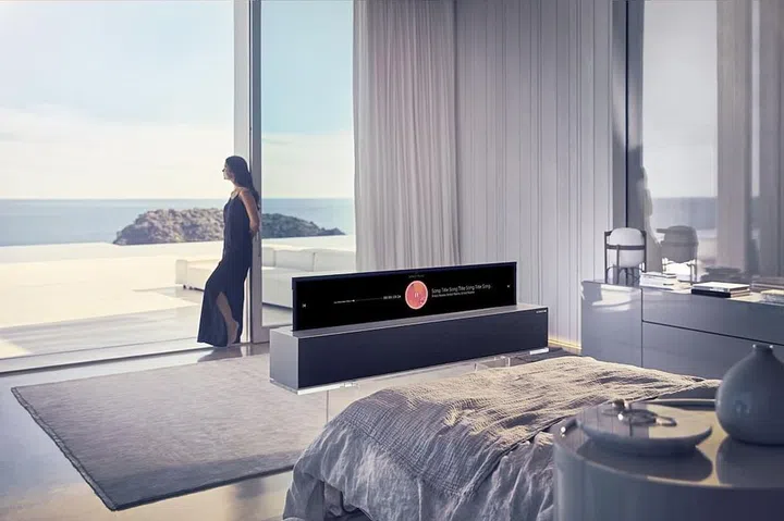 LG OLED TV R best tv for bedrooms