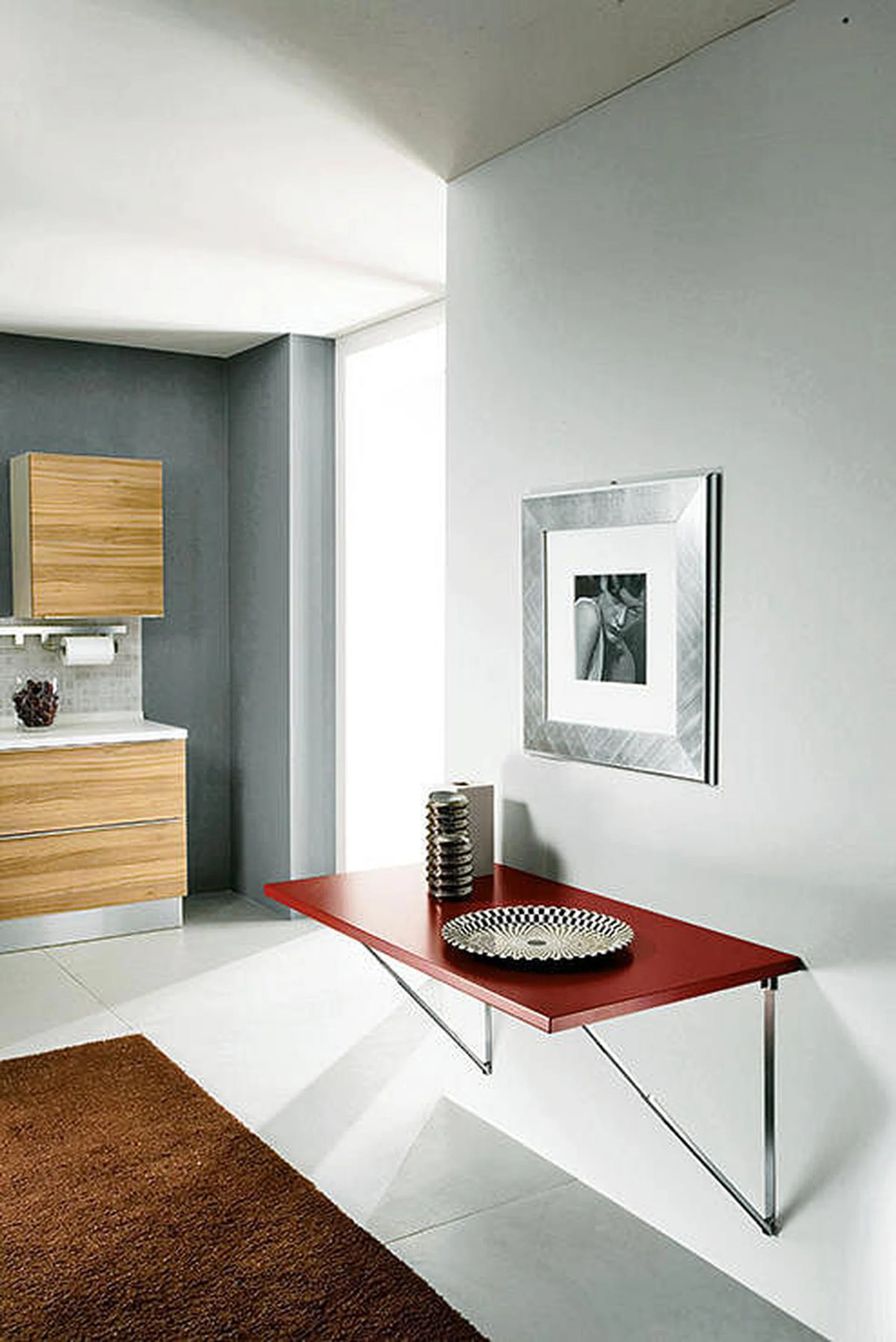 Flipping Table in Red