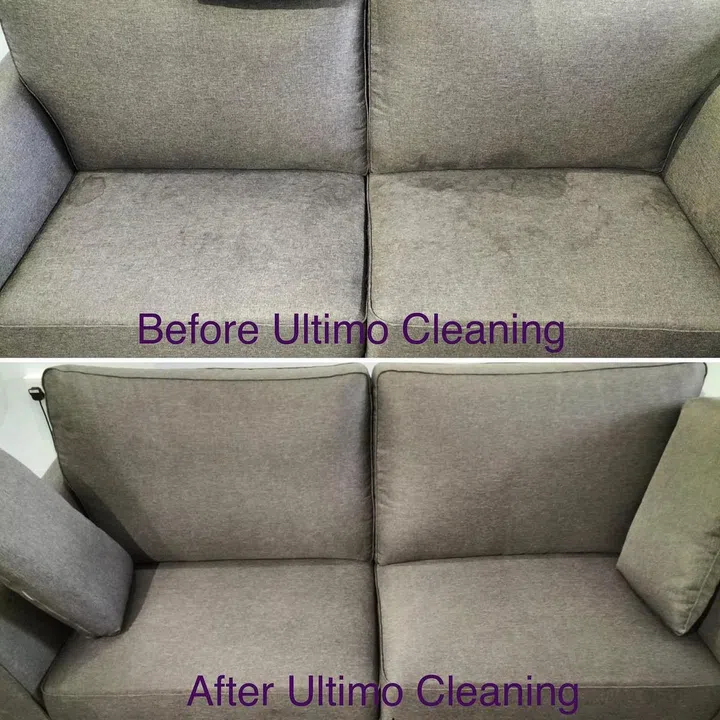 before and after sofa cleaning service by ultimo cleaning