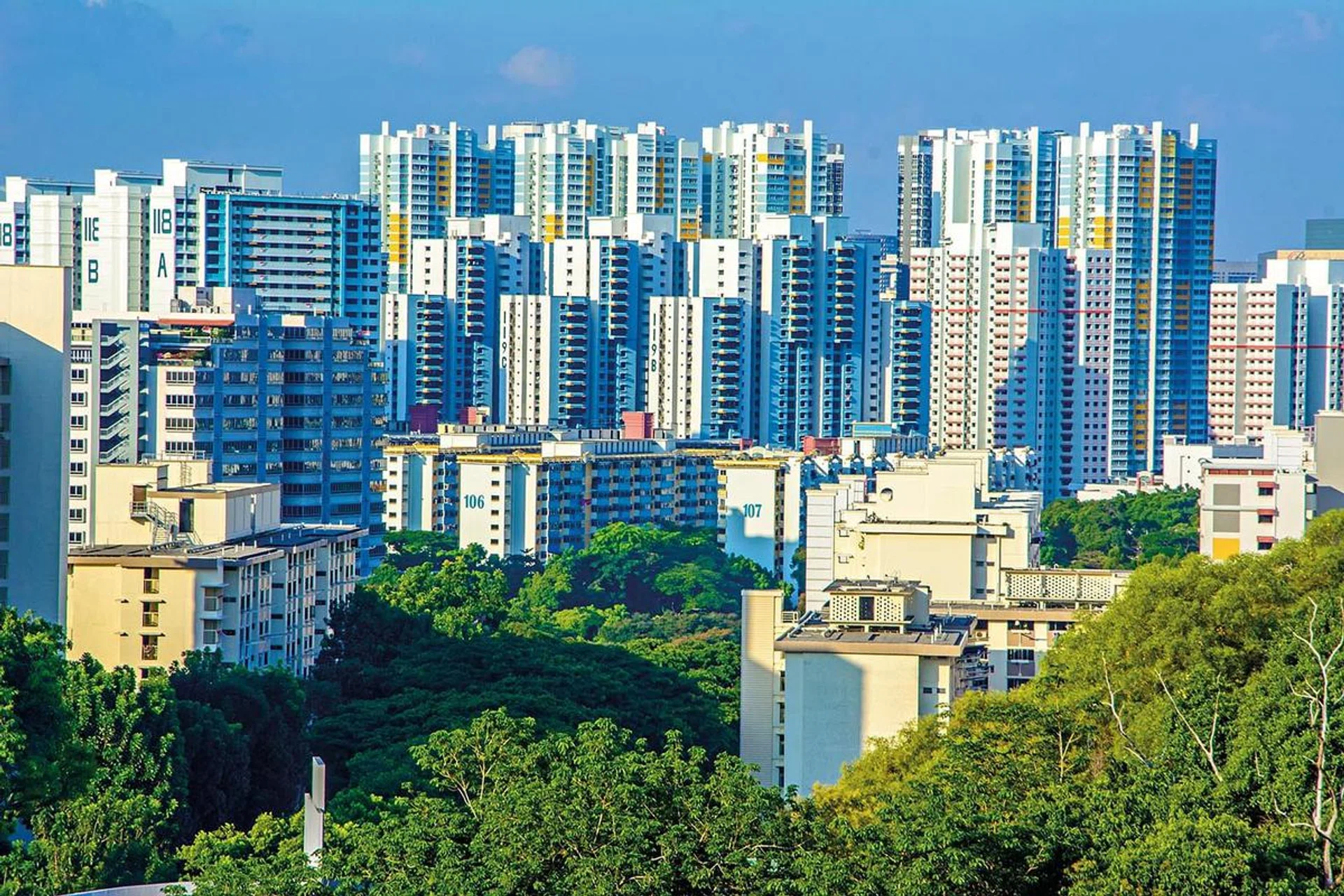Skyscrapers in Singapore