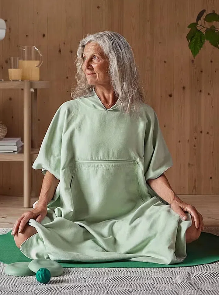 IKEA DAJLIEN Workout Collection Bath Poncho with Hood, $39.90