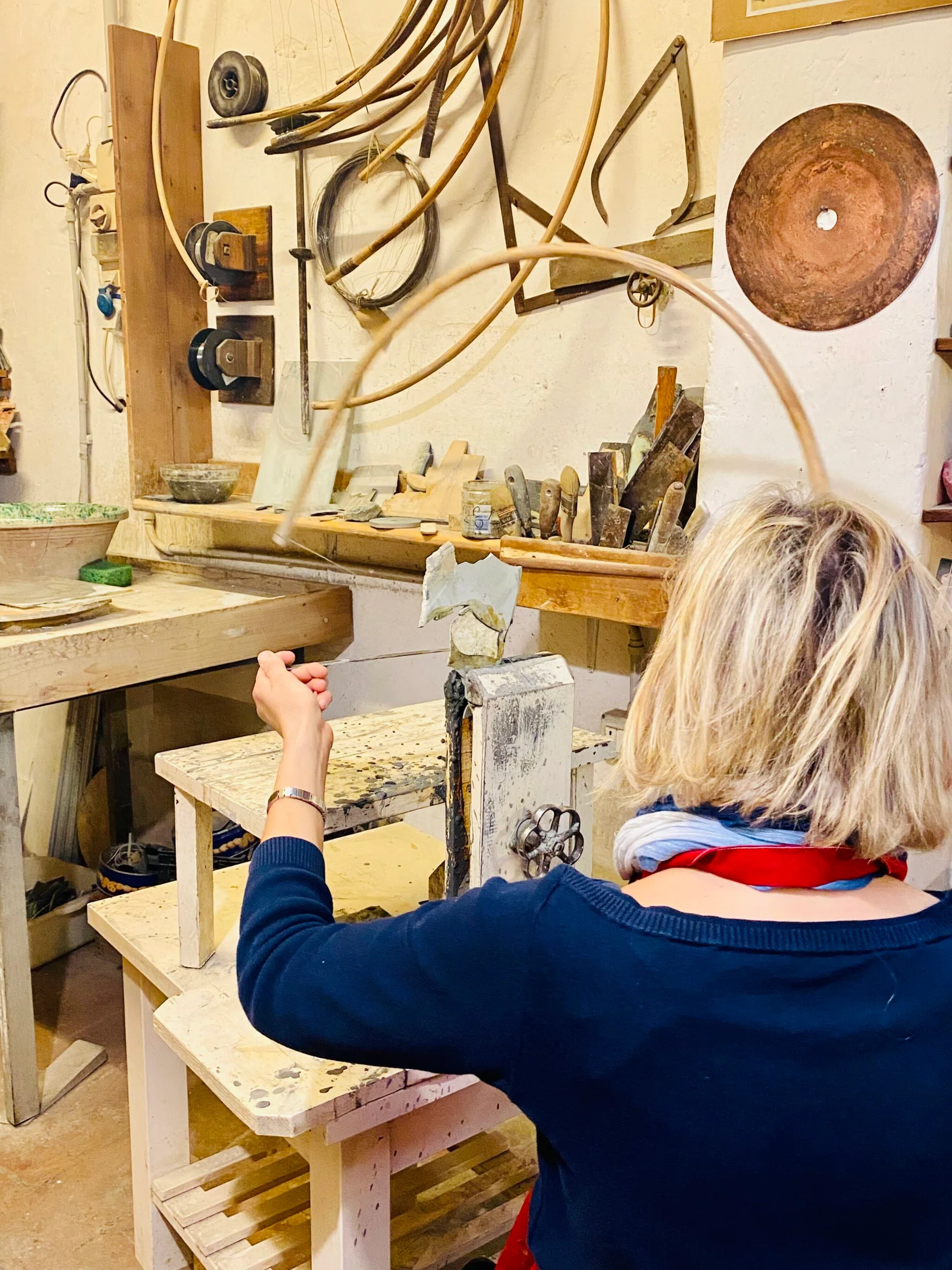 Sunflorence Tour’s Florentine Artisans Workshop tour.