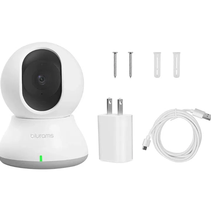 blurams Baby Monitor Dog Camera 360-degree for Home Security w/ Smart Motion Tracking