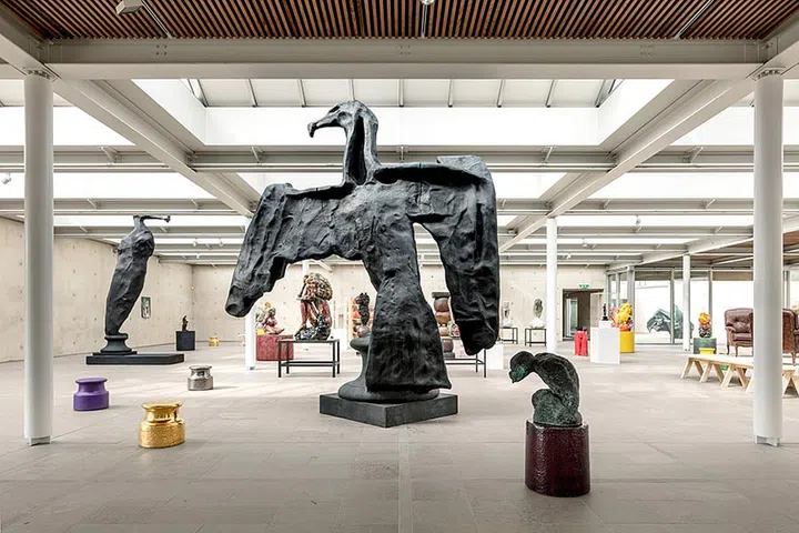 Opening of the Naked Roots exhibition.