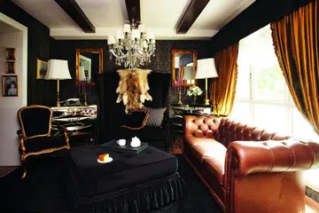 living room, chandelier, upholstered furniture, arm chairs, european style