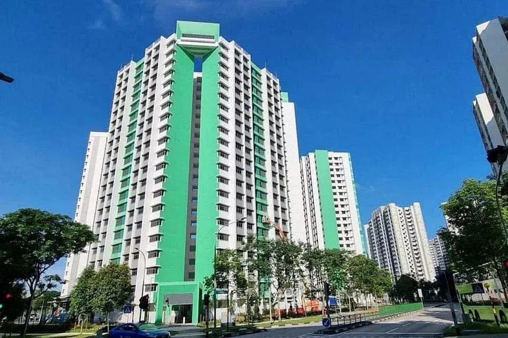 The Keat Hong Verge project in Choa Chu Kang was completed in March without delays. PHOTO: HDB