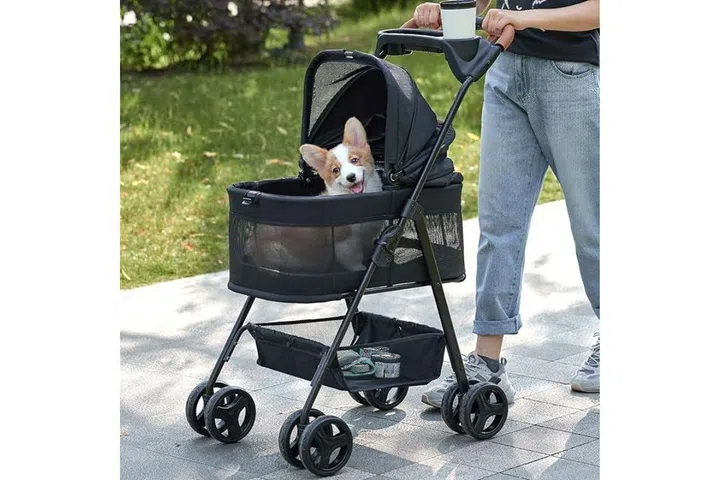 Zoosky 3-in-1 Pet Folding Stroller