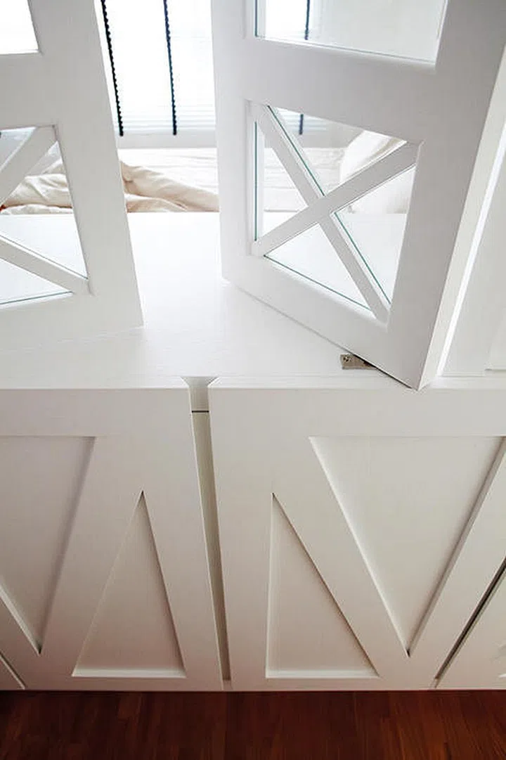 bedroom, windows, white, design, decor