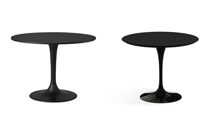 IKEA DOCKSTA Table (left) vs Knoll Saarinen Tulip Table (right)