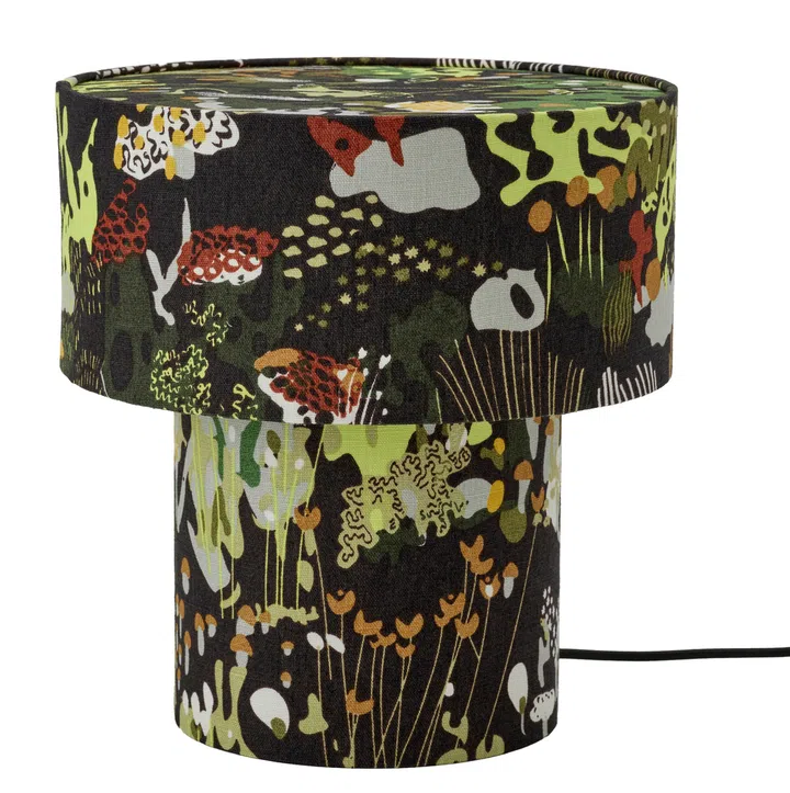 IKEA STOCKHOLM 2025 Black Multi-colour Textile Table Lamp by Paulin Machado, $129