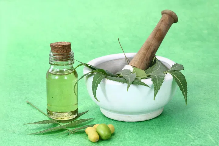 Indian Ayurvedic Neem and Oil,