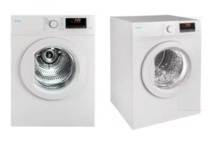 7 Types of Clothes Dryer in Singapore: Vented vs Condensor vs Heat Pump - Elba Air Vented Dryer 7kg ($429 from Harvey Norman)
