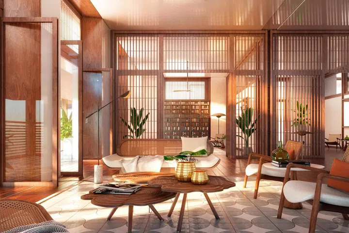 Renderings of an architectural project Natalie has worked on.