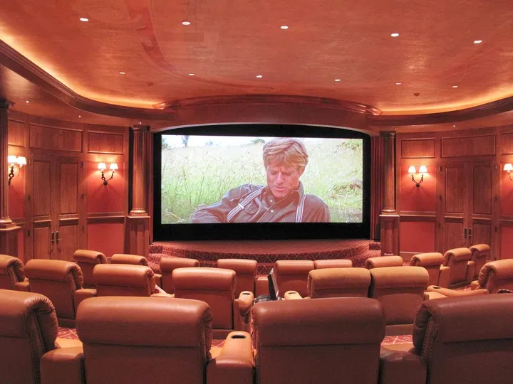 Numerous amenities including a 30-seat theater.