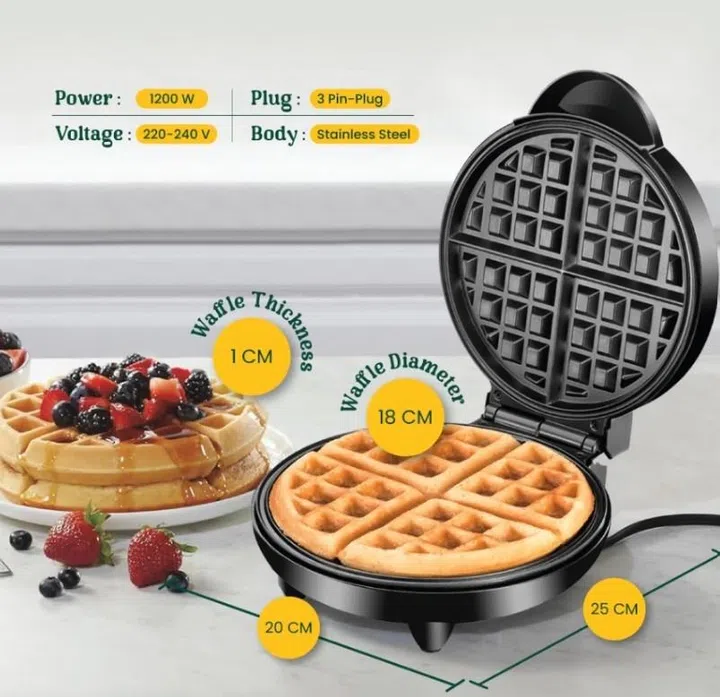Russell Taylors Belgian Waffle Maker