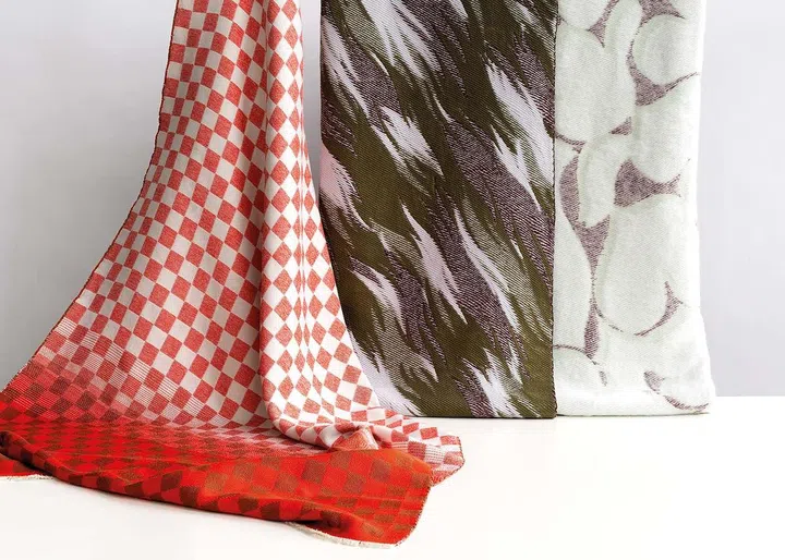 Helsinki Habitare Furniture Fair: 5 Home decor trends you should know (Korsstrom Comfort of Colour blanket)