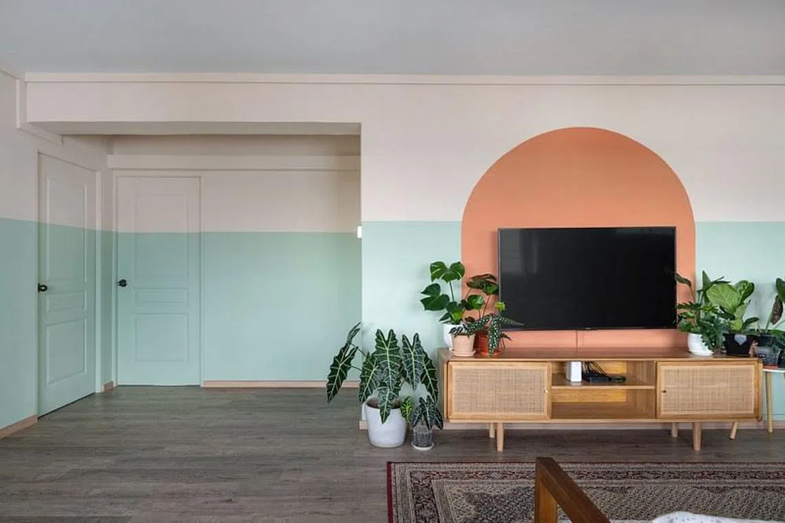House Tour: Boho chic and colour blocking for a family of six - Home ...