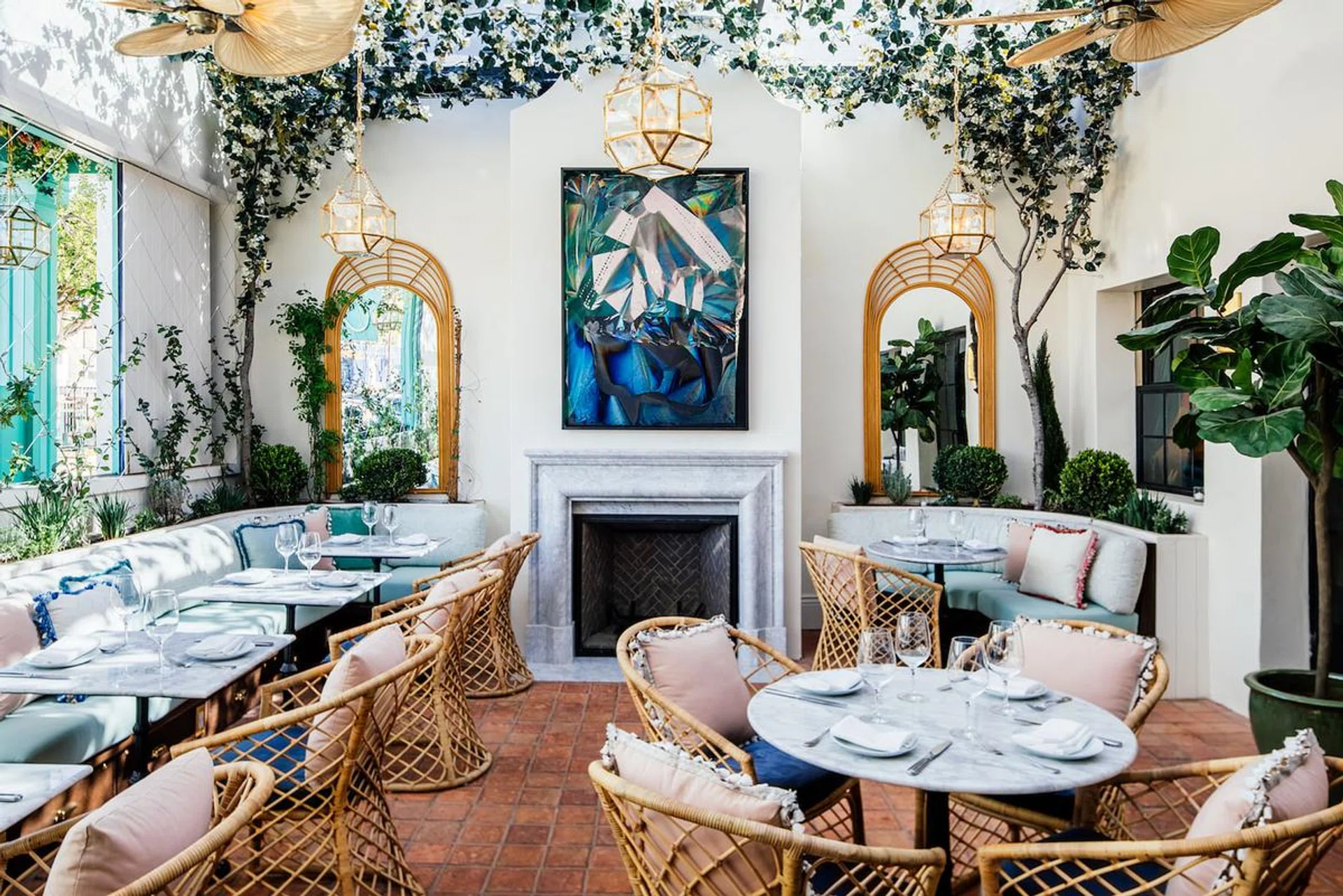 Olivetta Restaurant, West Hollywood - Fettle Design | Orior Furniture - Top Los Angeles-based Architectural and Interiors Photographer, Tanveer Badal